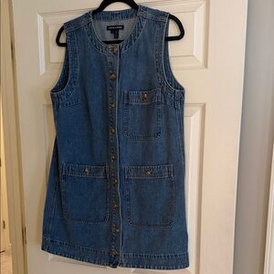 VERONICA BEARD Oakley denim shift dress size 12